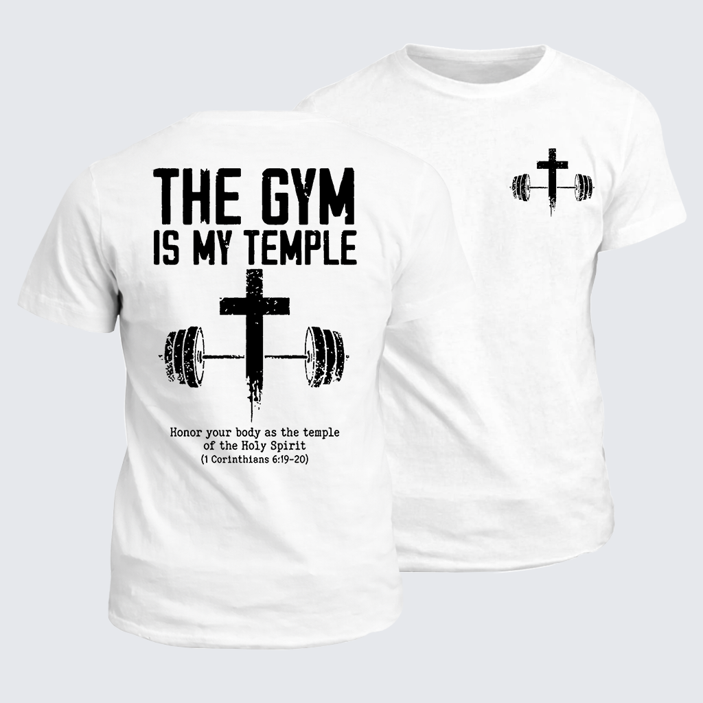 Classic Cotton Tee - The Gym Is My Temple