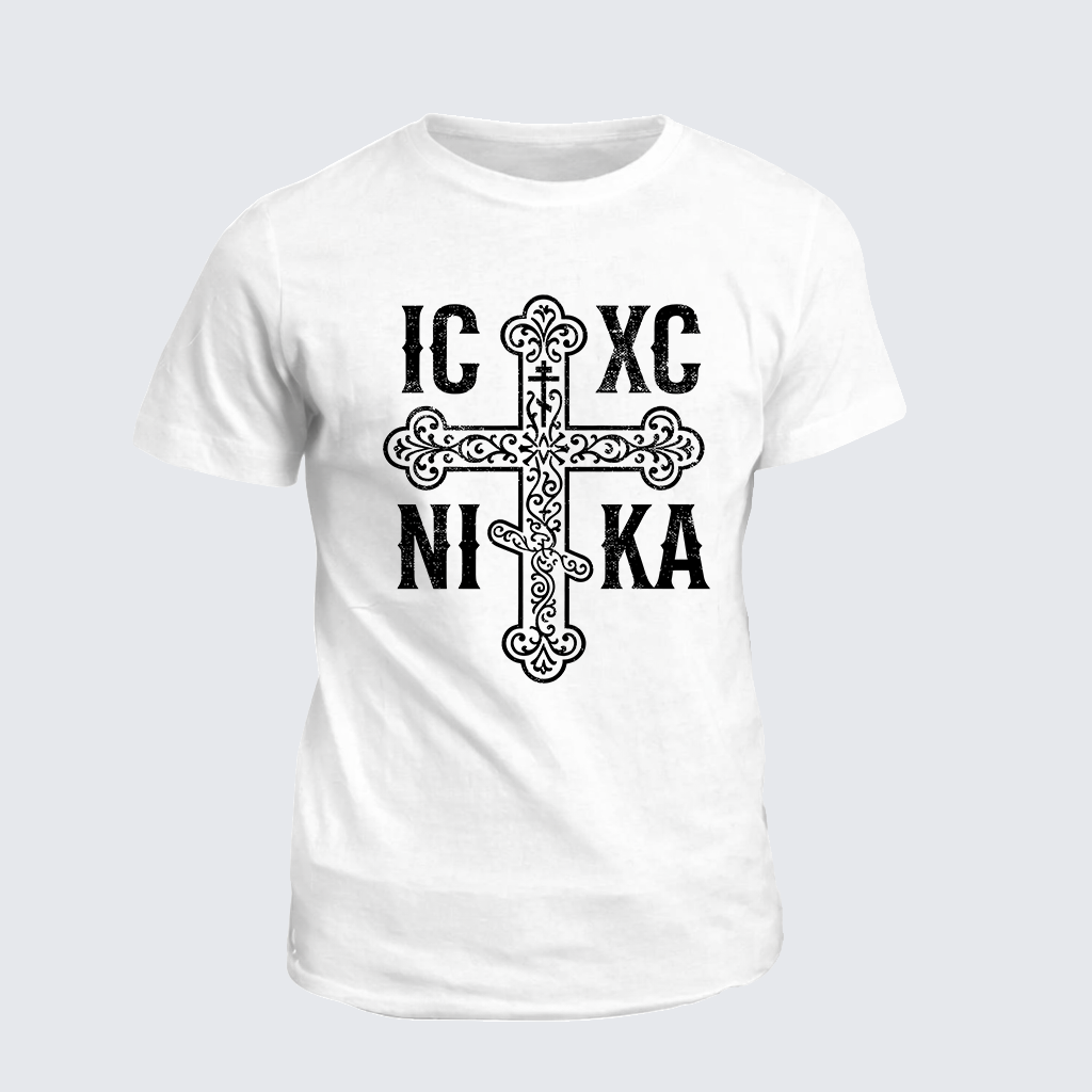 Classic Cotton Tee -  Eastern Orthodox Cross