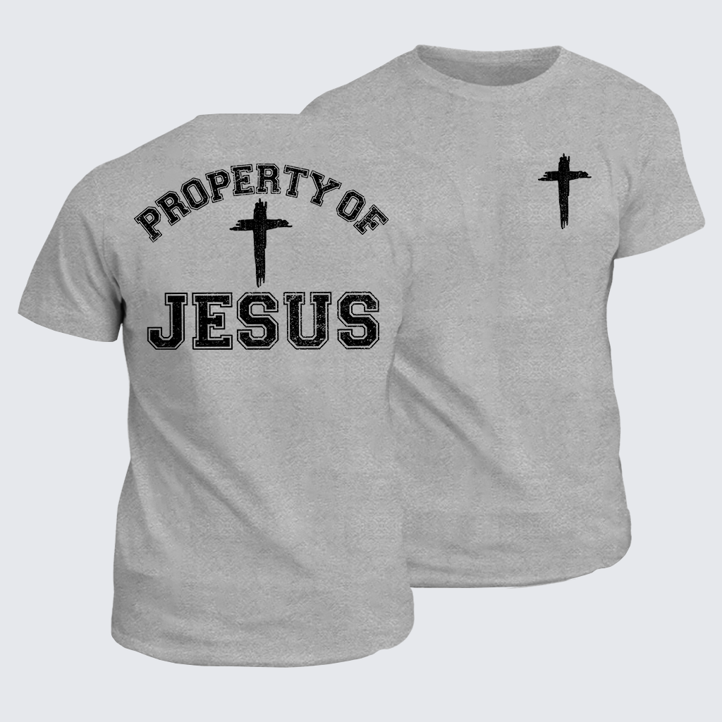 Classic Cotton Tee - Property of Jesus