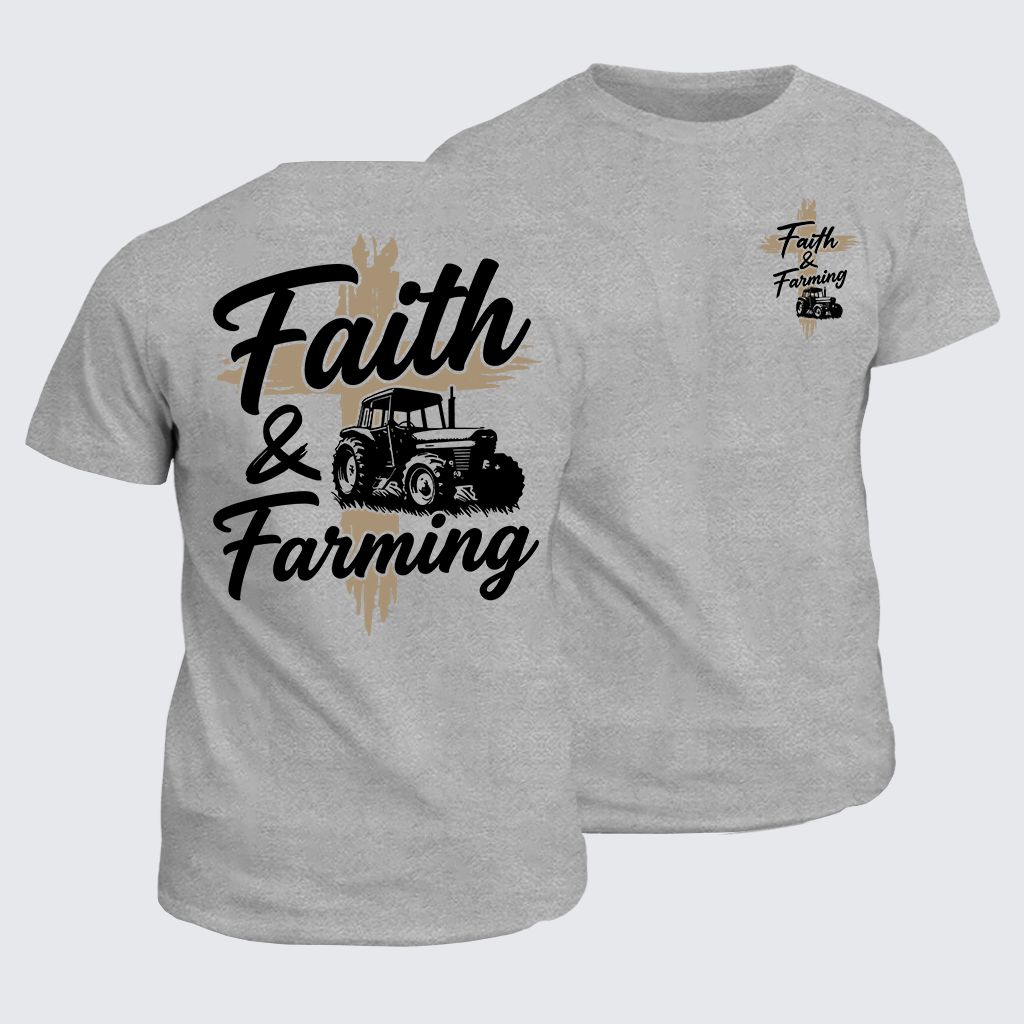 Classic Cotton Tee - Faith & Farming