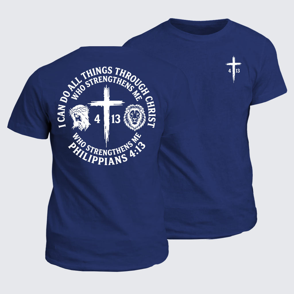Classic Cotton Tee - All Things Through Christ