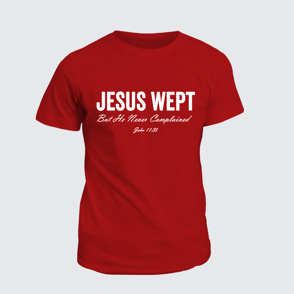 Classic Cotton Tee - Jesus Wept
