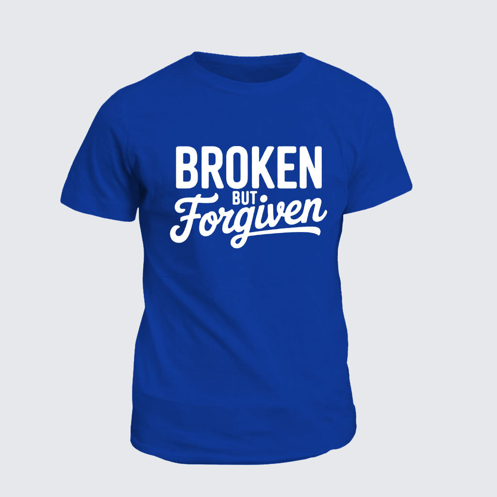 Classic Cotton Tee - Broken But Forgiven