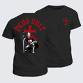 Classic Cotton Tee - Templar Knight Crusader Deus Vult