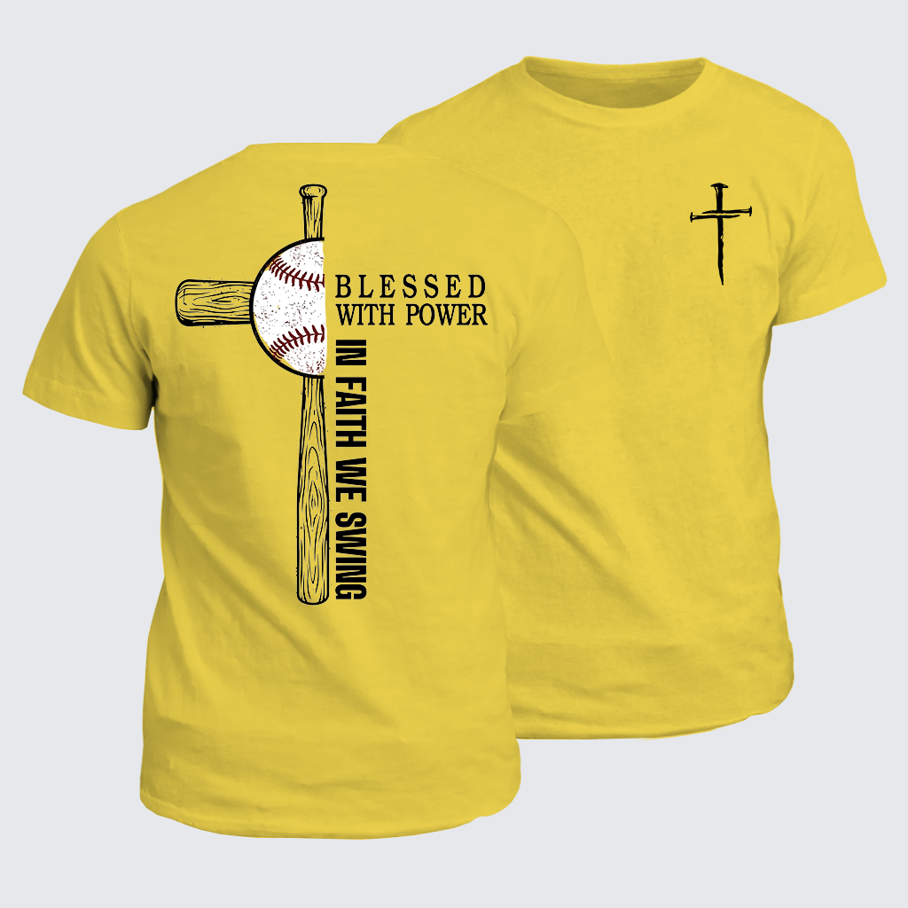 Classic Cotton Tee - In Faith We Swing