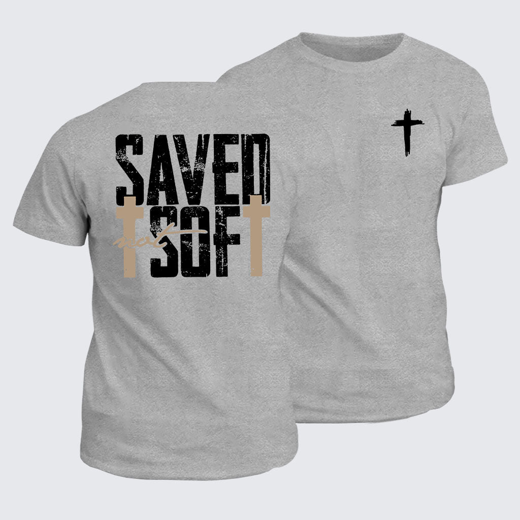Classic Cotton Tee -  Saved Not Soft