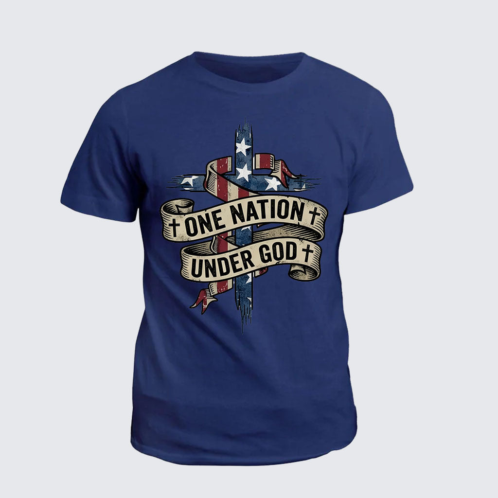Classic Cotton Tee -  One Nation