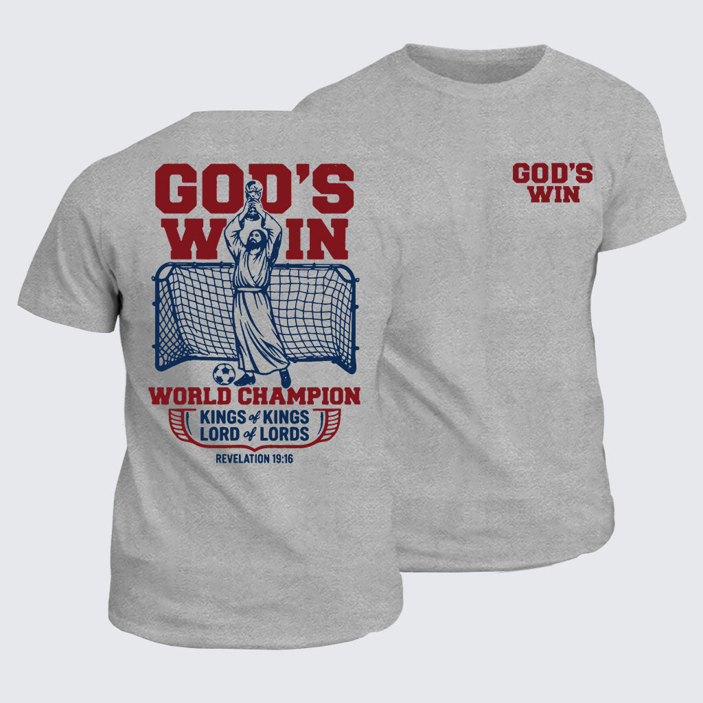 Classic Cotton Tee -  God's Win