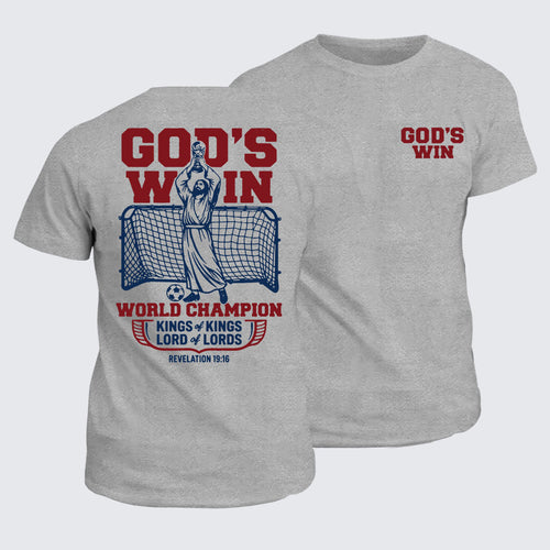 Classic Cotton Tee -  God's Win