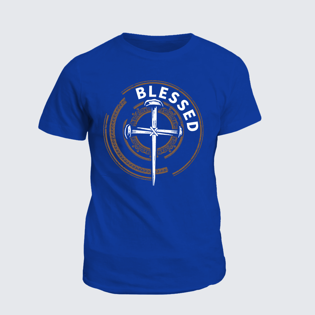 Classic Cotton Tee - Blessed Cross