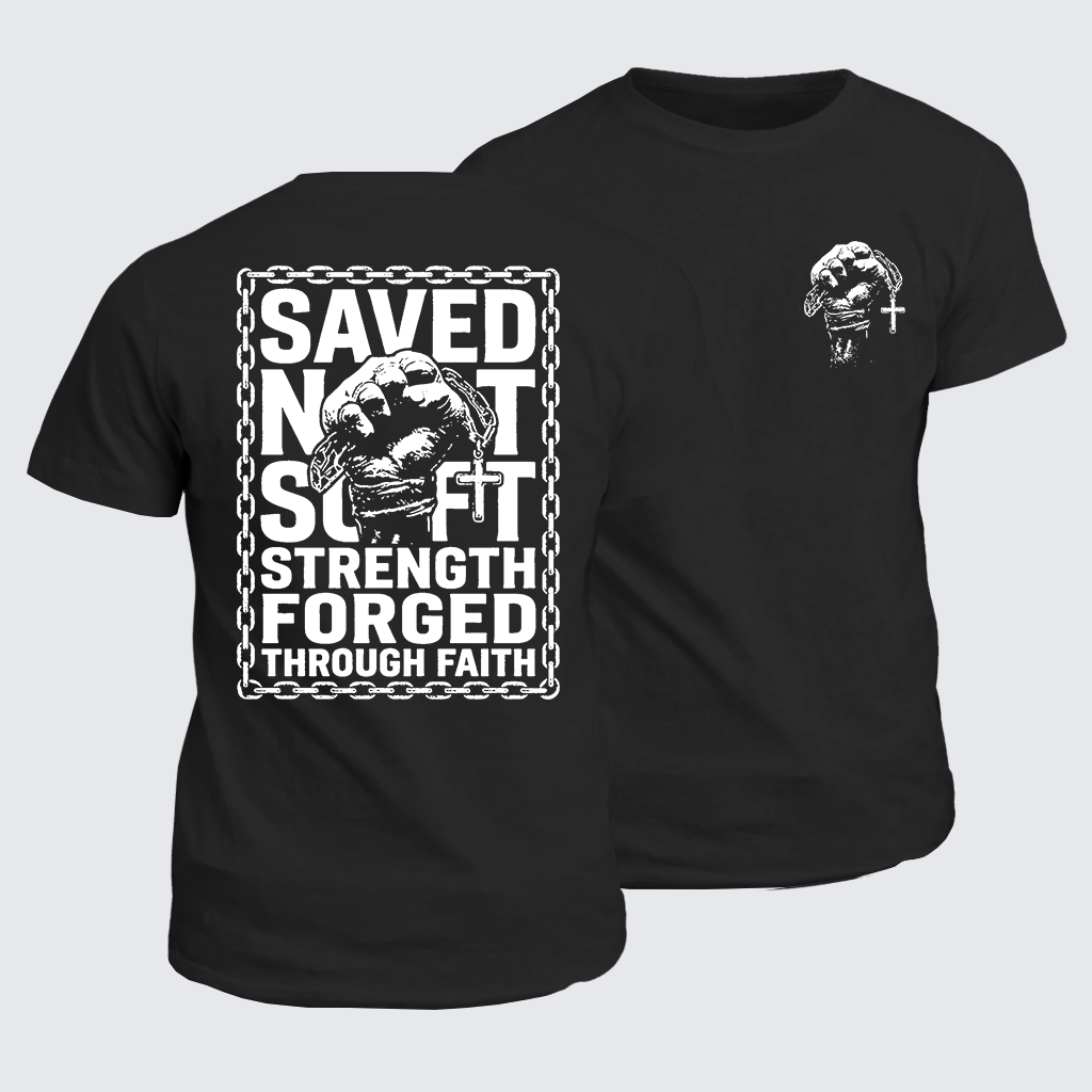 Classic Cotton Tee - Saved Not Soft