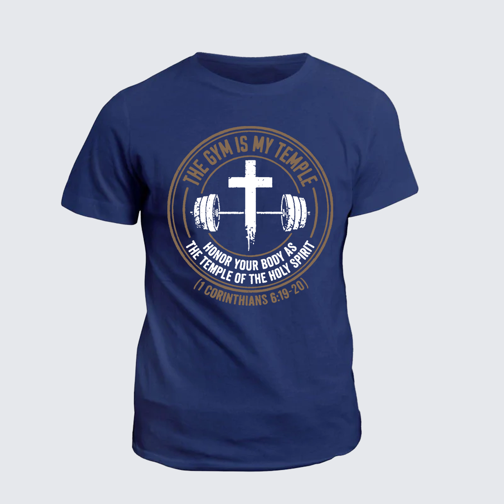 Classic Cotton Tee - The Gym Is My Temple