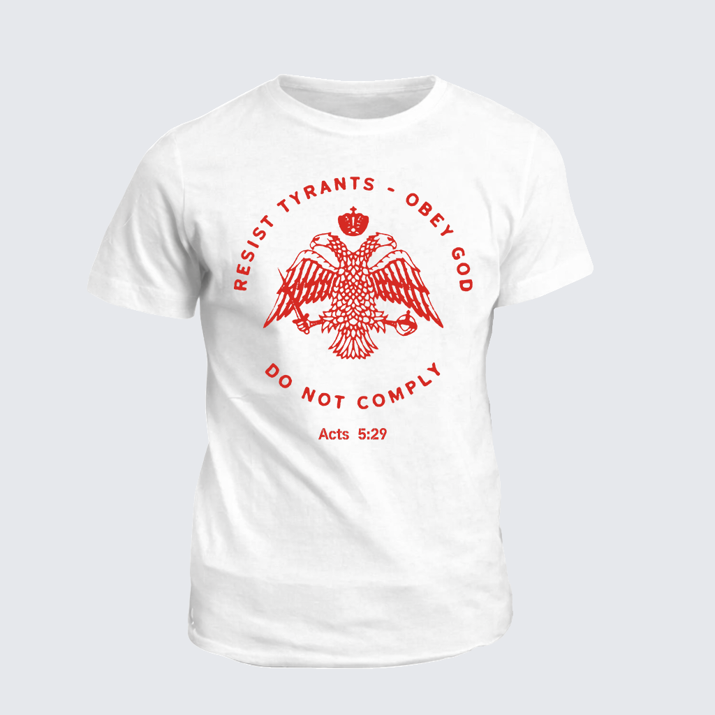 Classic Cotton Tee - Eastern Orthodox Christian Eagle