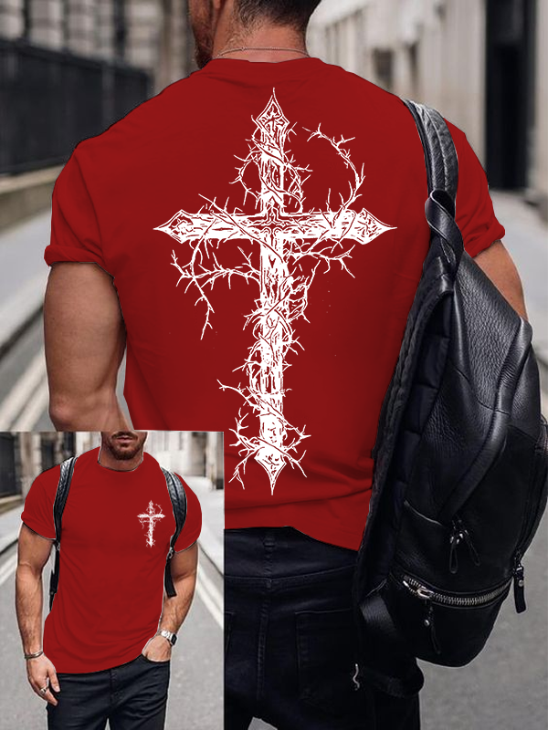 Classic Cotton Tee - Cross