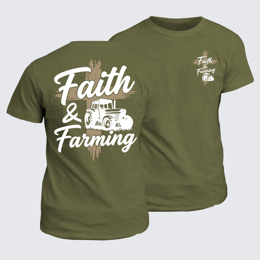 Classic Cotton Tee - Faith & Farming
