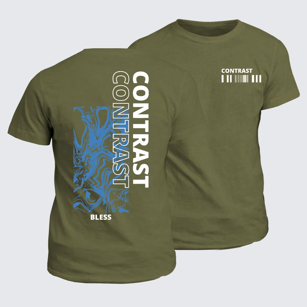 Classic Cotton Tee - Contrast