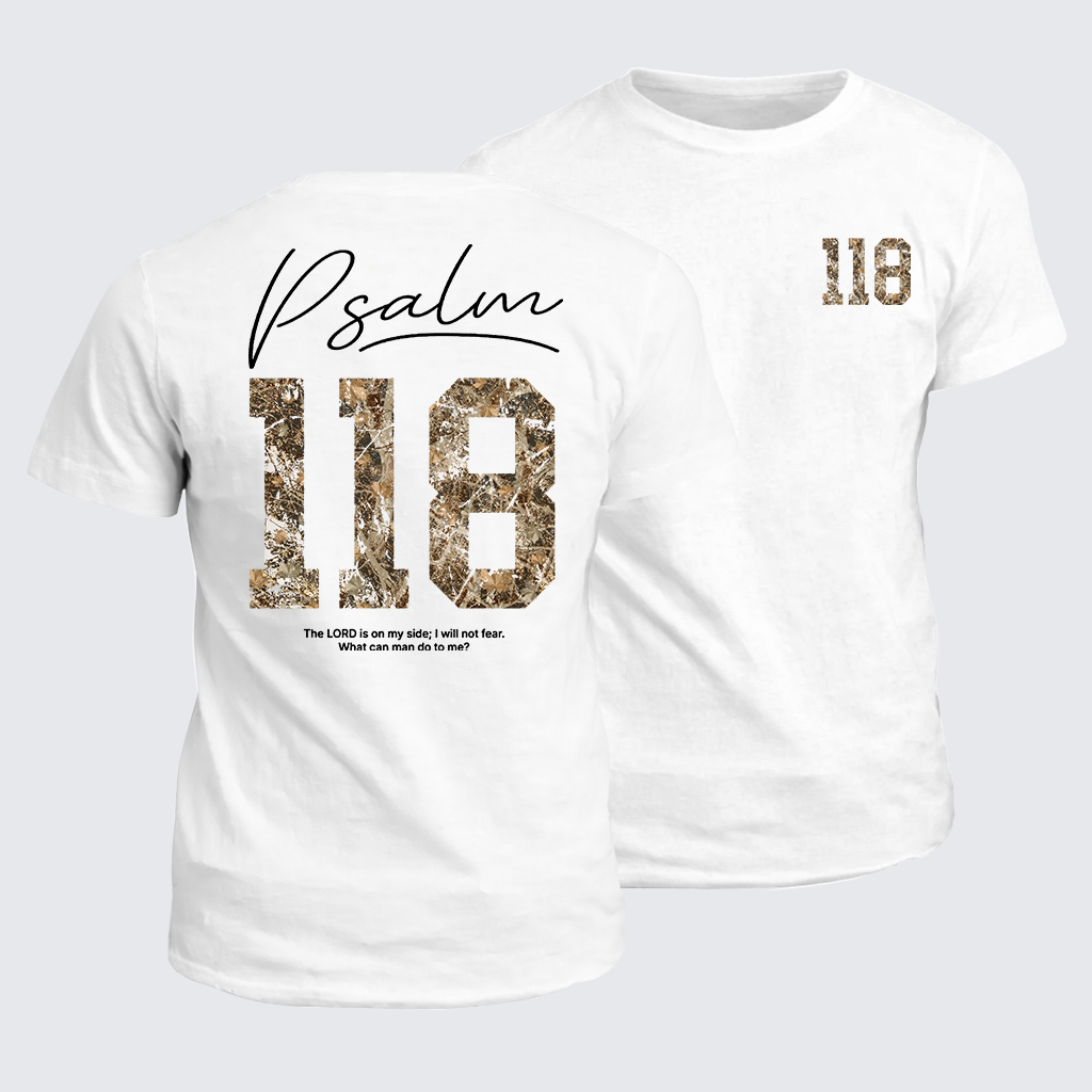 Classic Cotton Tee - Psalm 118