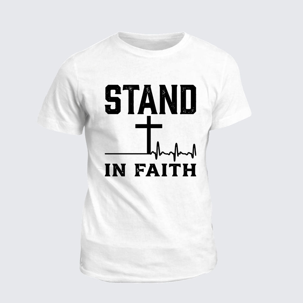 Classic Cotton Tee -  Stand In Faith