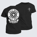 Classic Cotton Tee - Half Hood Half Holy That Means Pray With Me Don't Play With Me