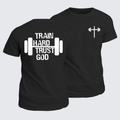 Classic Cotton Tee - Train Hard Trust God