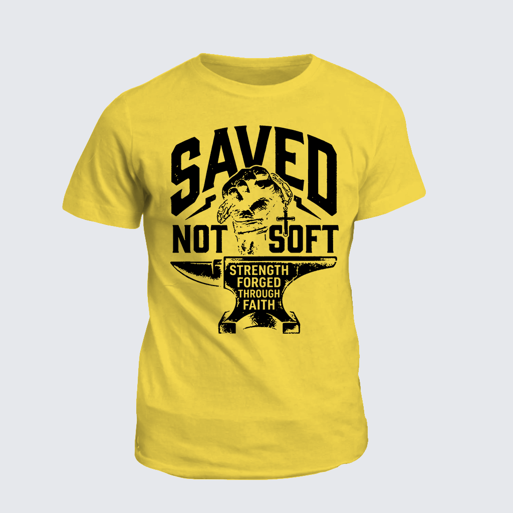 Classic Cotton Tee - Saved Not Soft