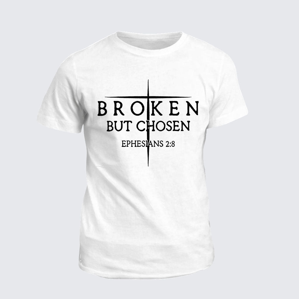 Classic Cotton Tee -  Broken But Chosen