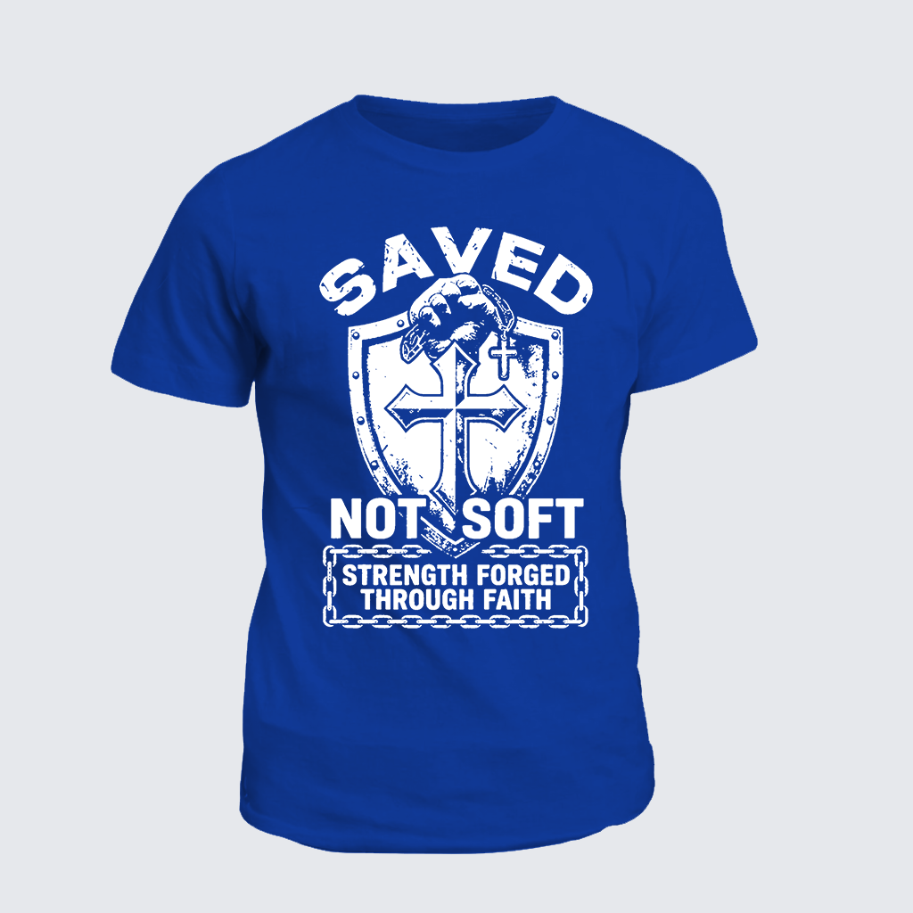 Classic Cotton Tee - Saved Not Soft