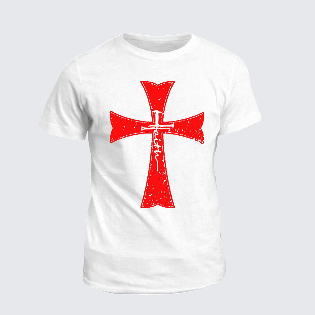 Classic Cotton Tee - Faith Cross