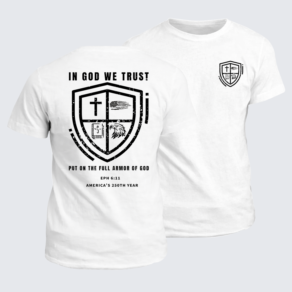 Classic Cotton Tee - In God We Trust