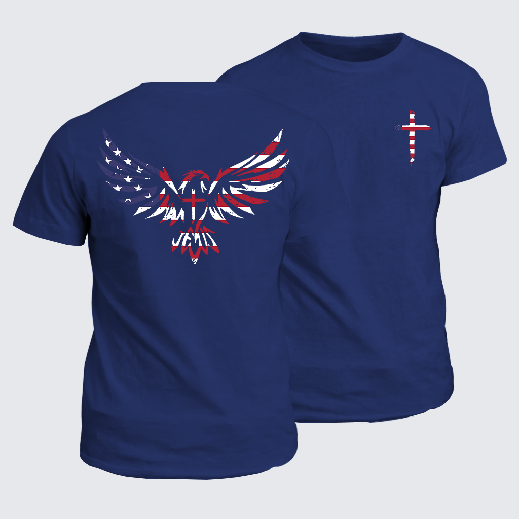Classic Cotton Tee - Wings Like Eagles