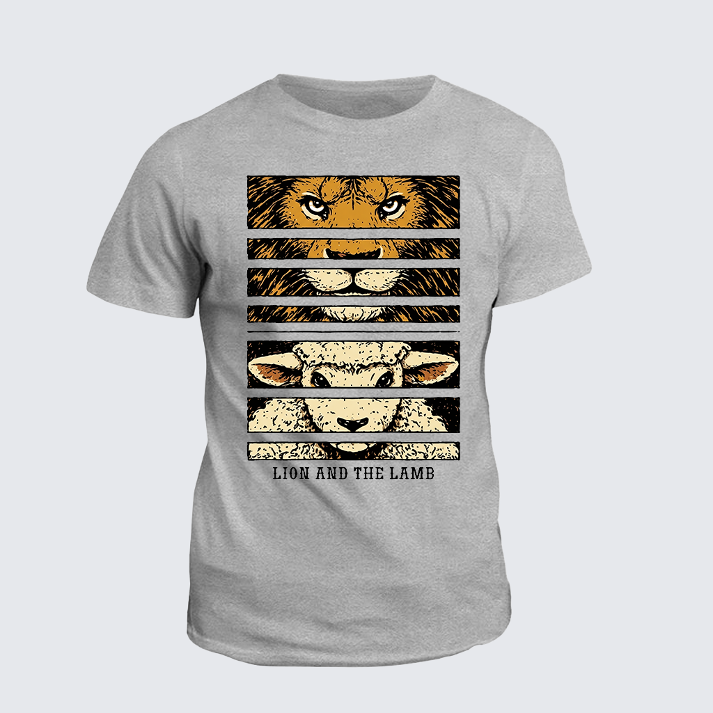 Classic Cotton Tee - Lion And The Lamb