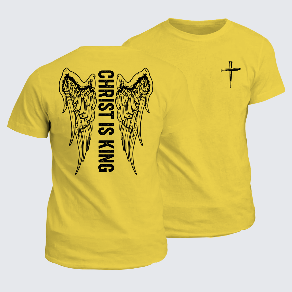 Classic Cotton Tee - Christ Is King Wing