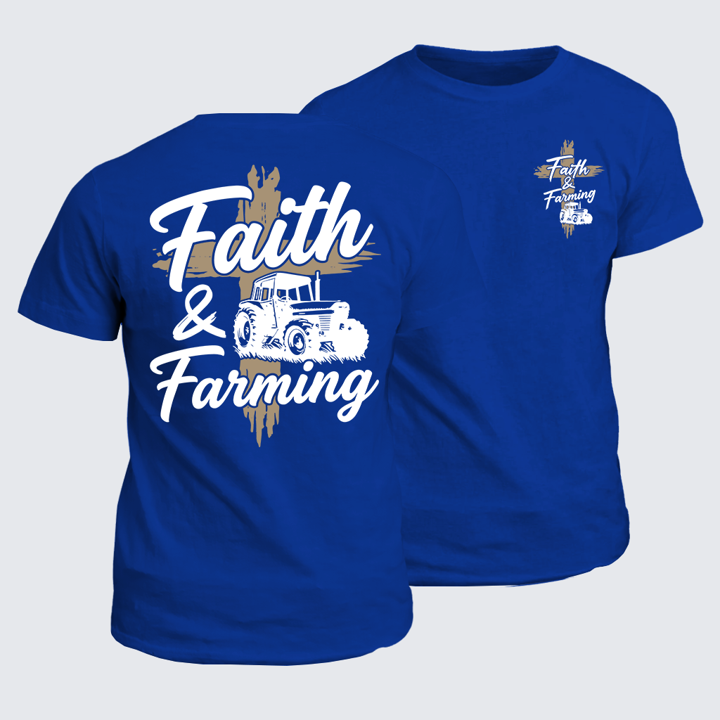 Classic Cotton Tee - Faith & Farming