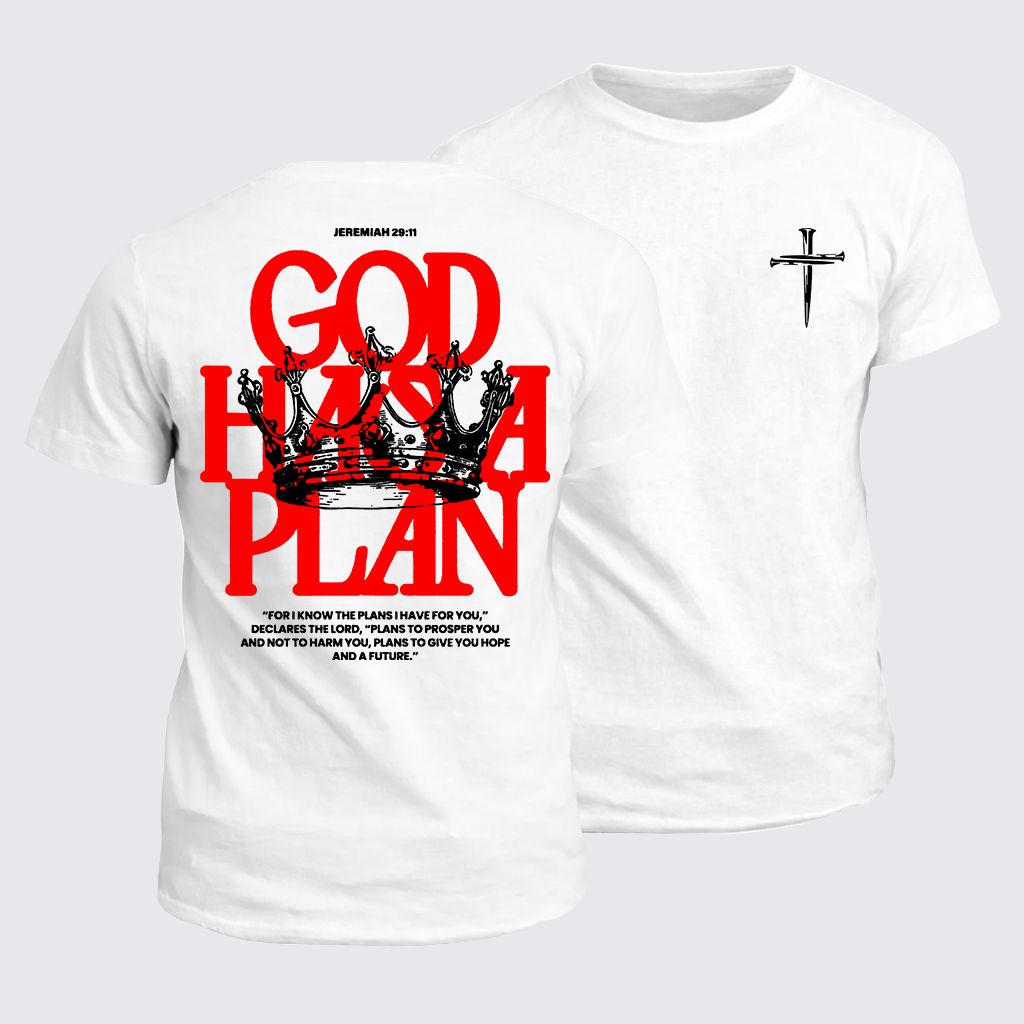 Classic Cotton Tee - God Has A Plan