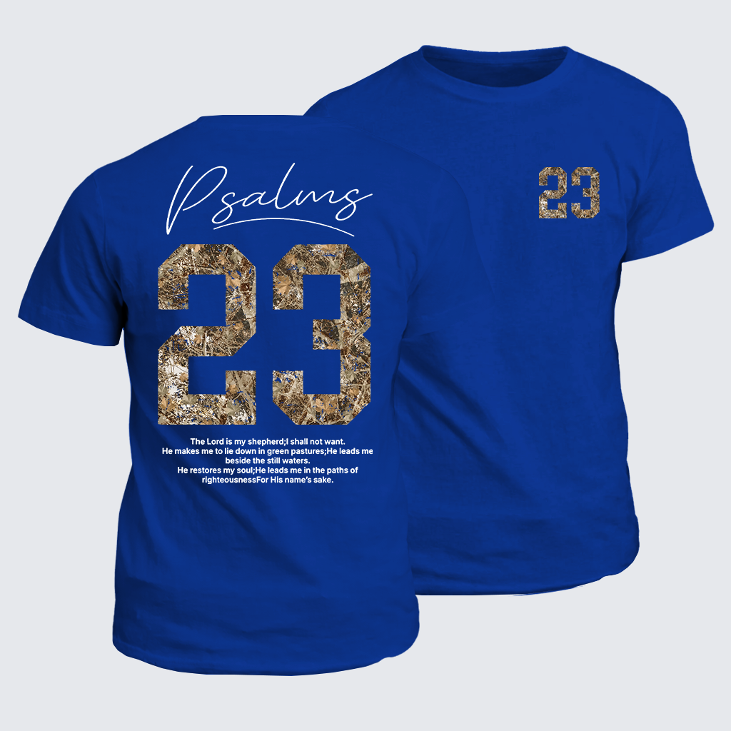 Classic Cotton Tee - Psalms 23