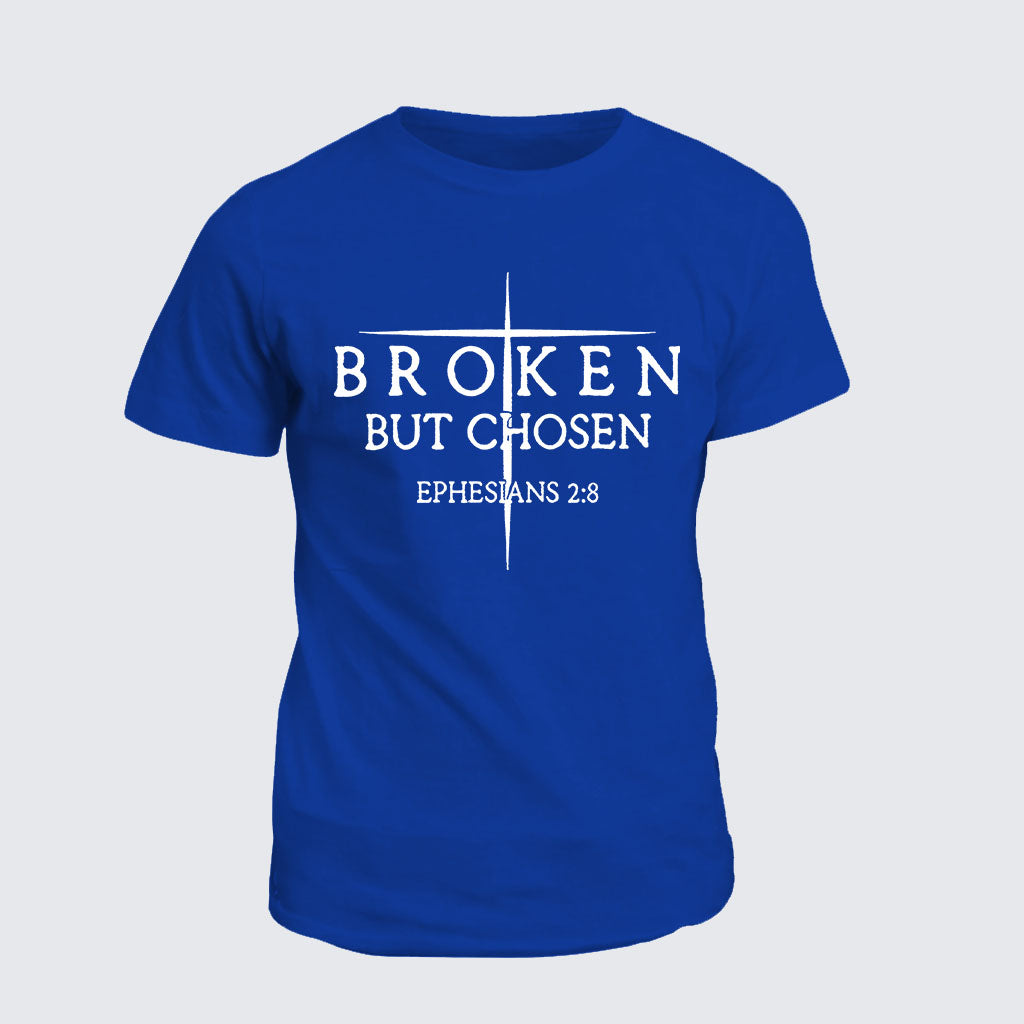 Classic Cotton Tee -  Broken But Chosen