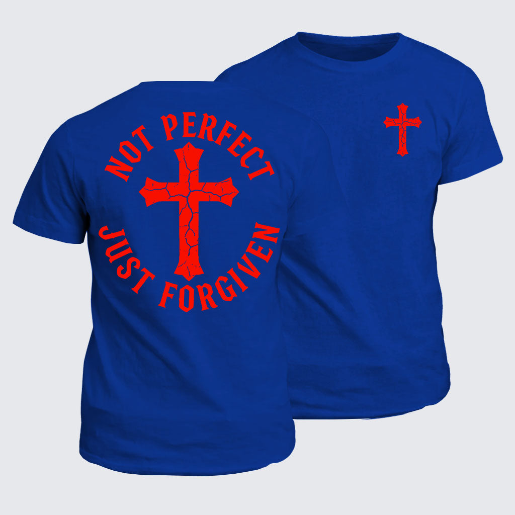 Classic Cotton Tee -  Not Perfect Just Forgiven