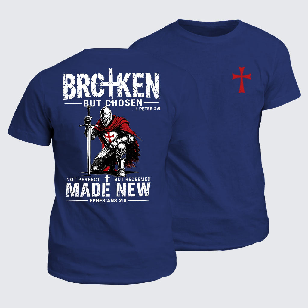 Classic Cotton Tee - Broken But Chosen