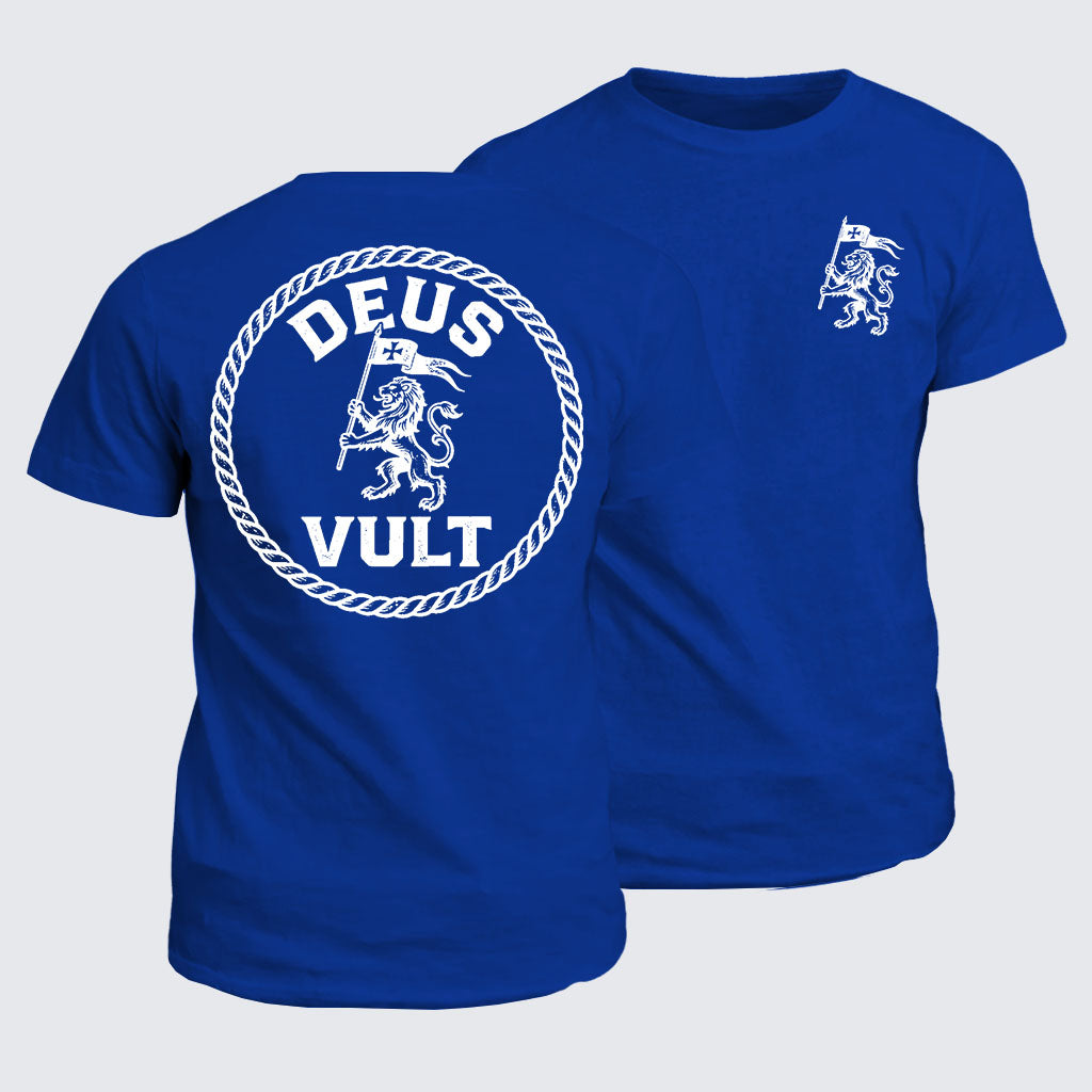 Classic Cotton Tee - Deus Vult