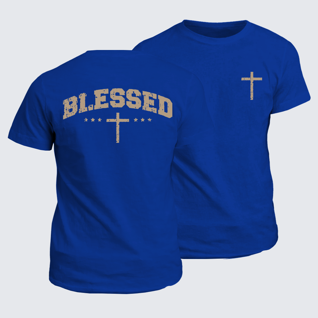 Classic Cotton Tee - Blessed Cross