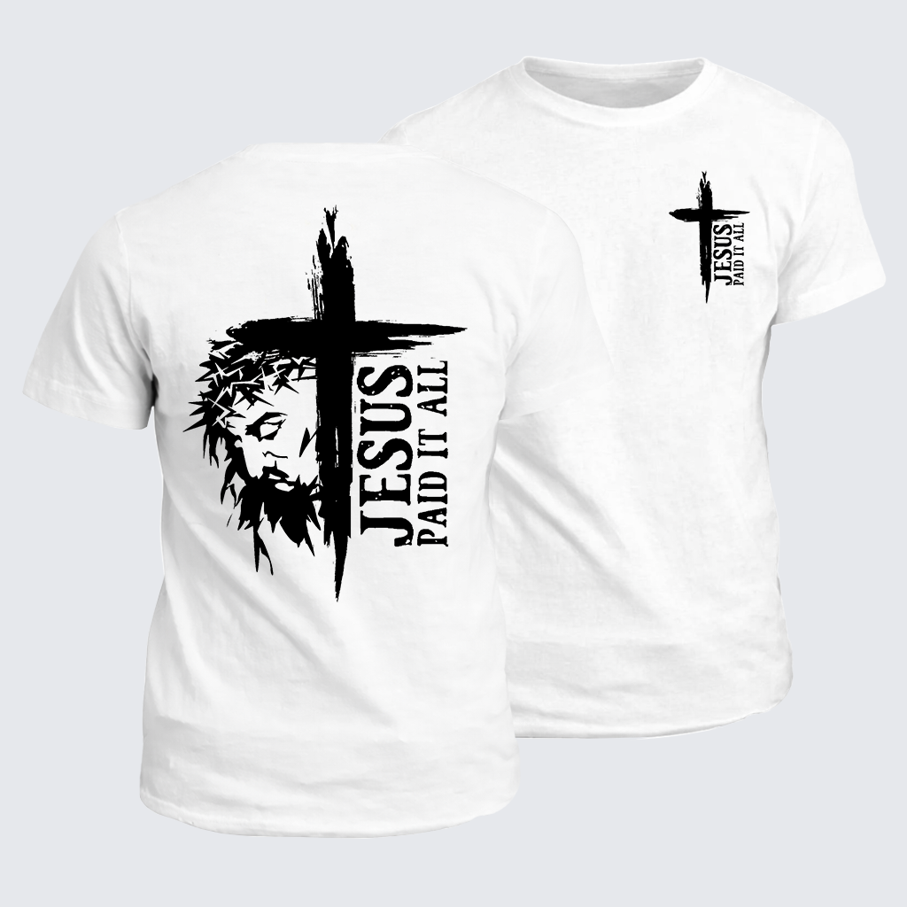 Classic Cotton Tee - Jesus Paid It All