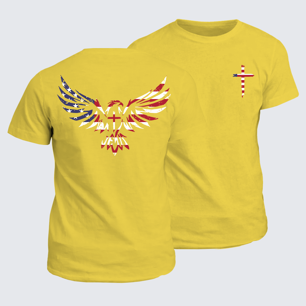 Classic Cotton Tee - Wings Like Eagles