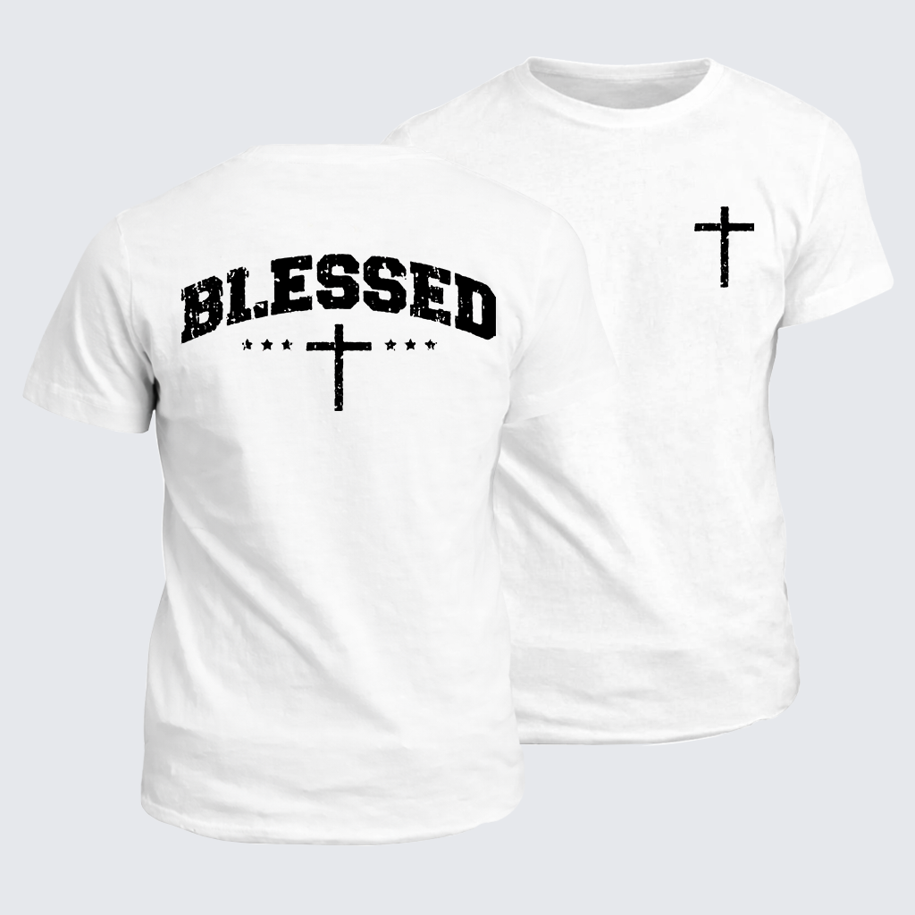 Classic Cotton Tee - Blessed Cross