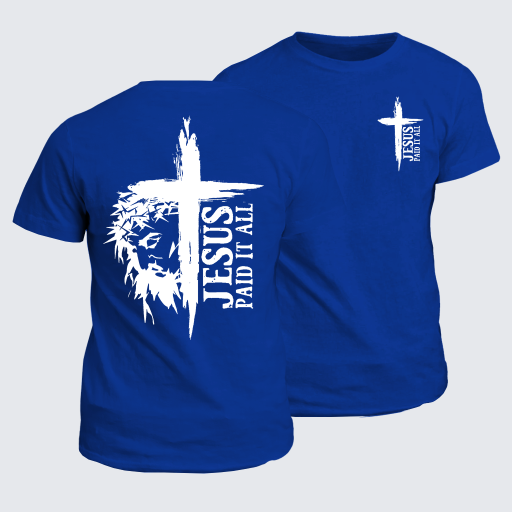 Classic Cotton Tee - Jesus Paid It All