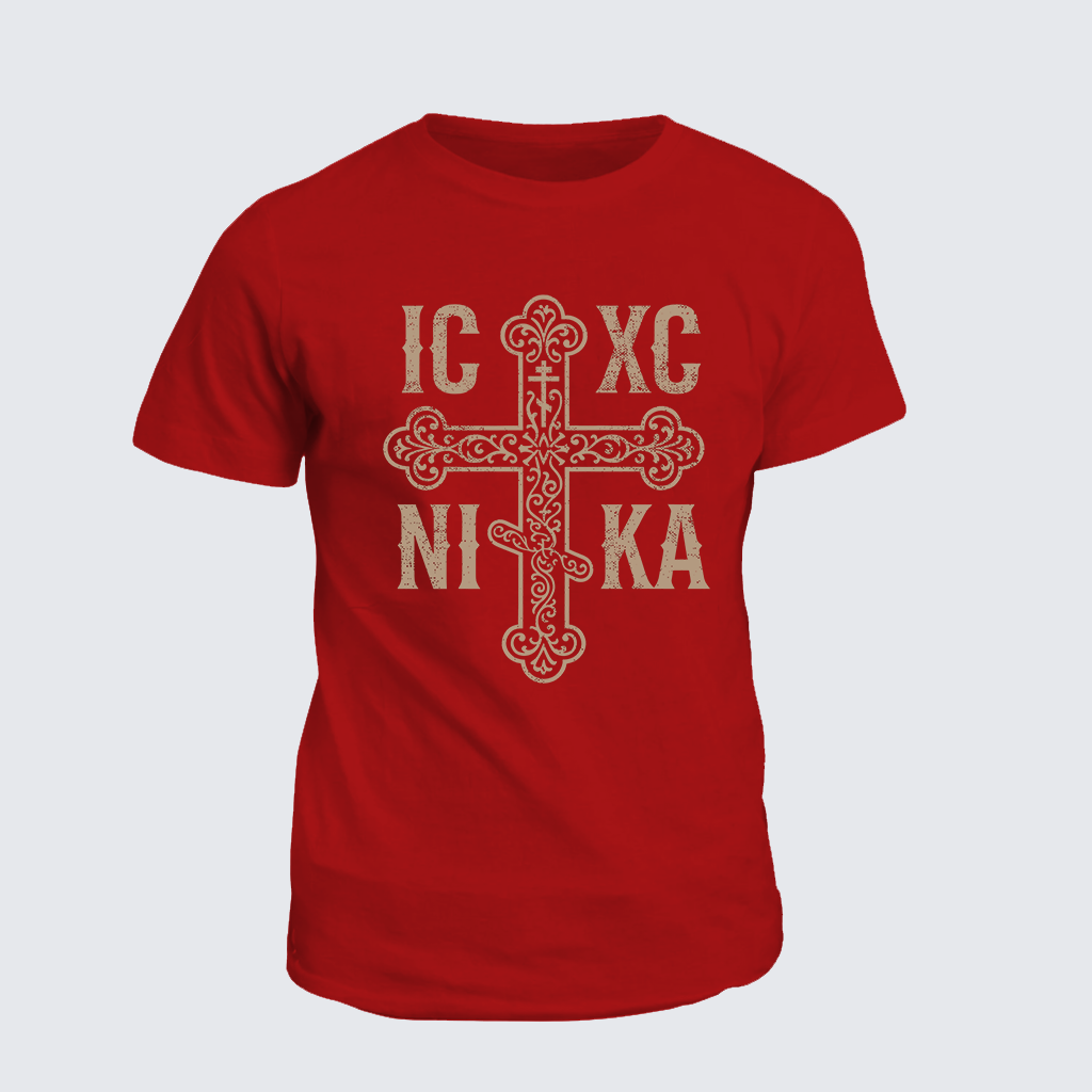 Classic Cotton Tee -  Eastern Orthodox Cross