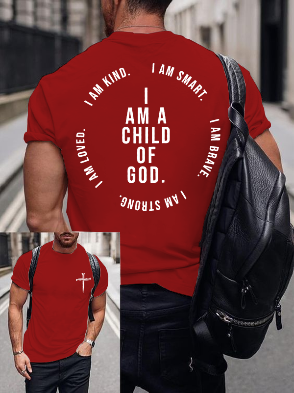 Classic Cotton Tee - I Am A Child Of God