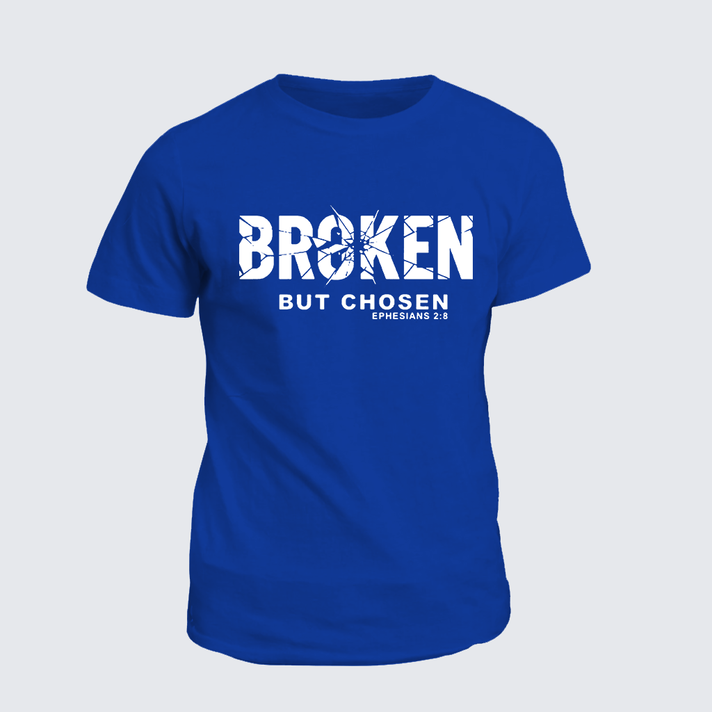 Classic Cotton Tee - Broken But Chosen