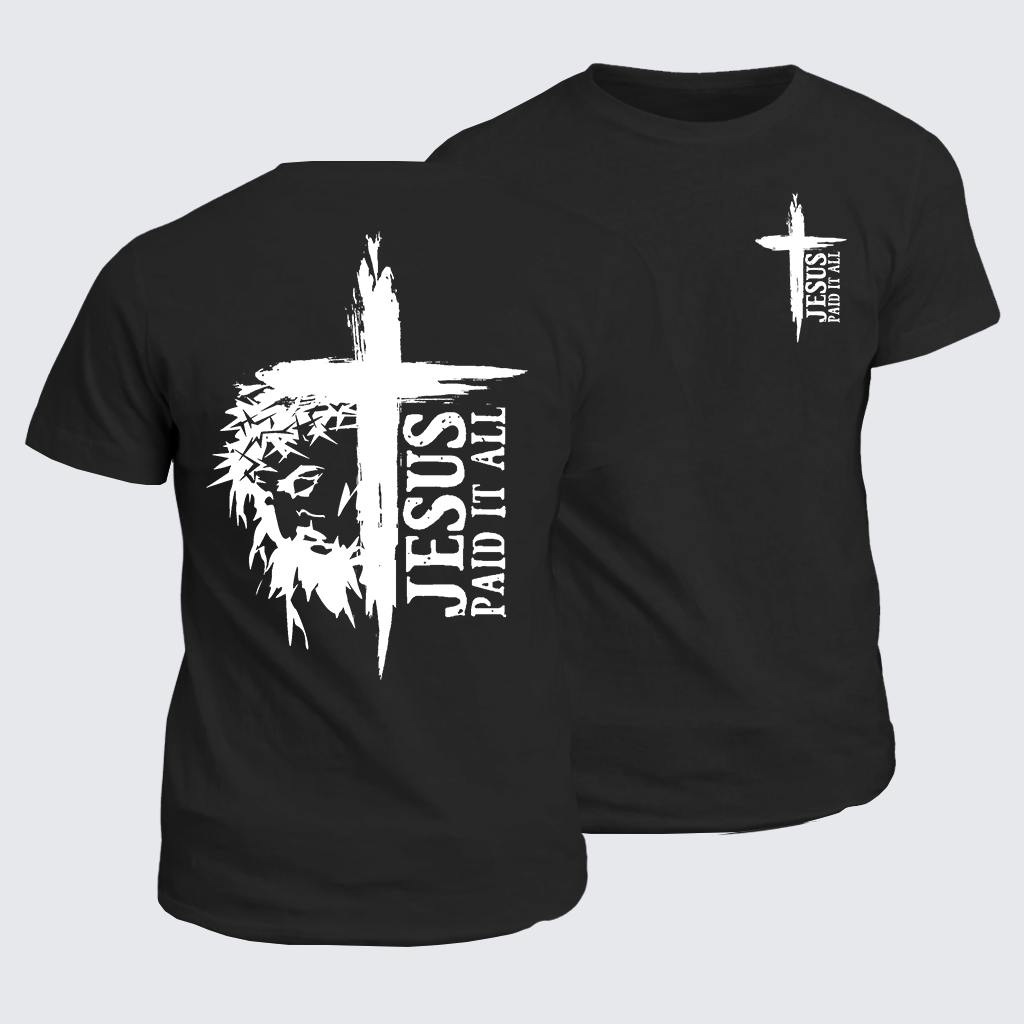 Classic Cotton Tee - Jesus Paid It All