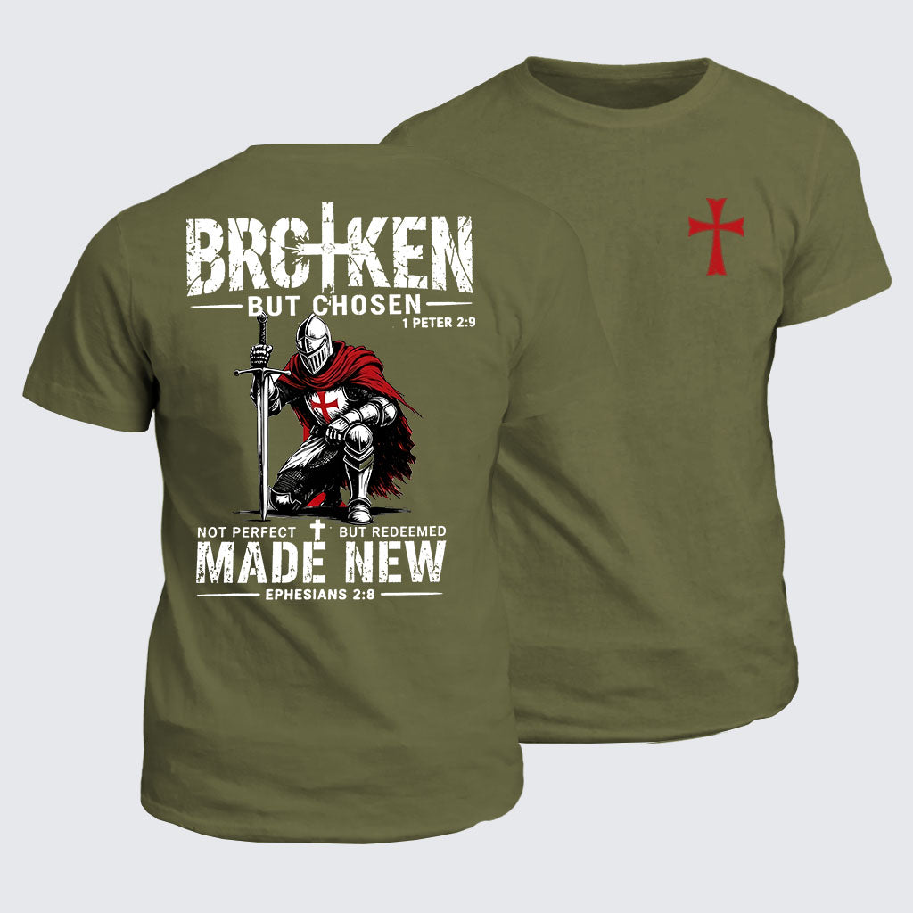 Classic Cotton Tee - Broken But Chosen