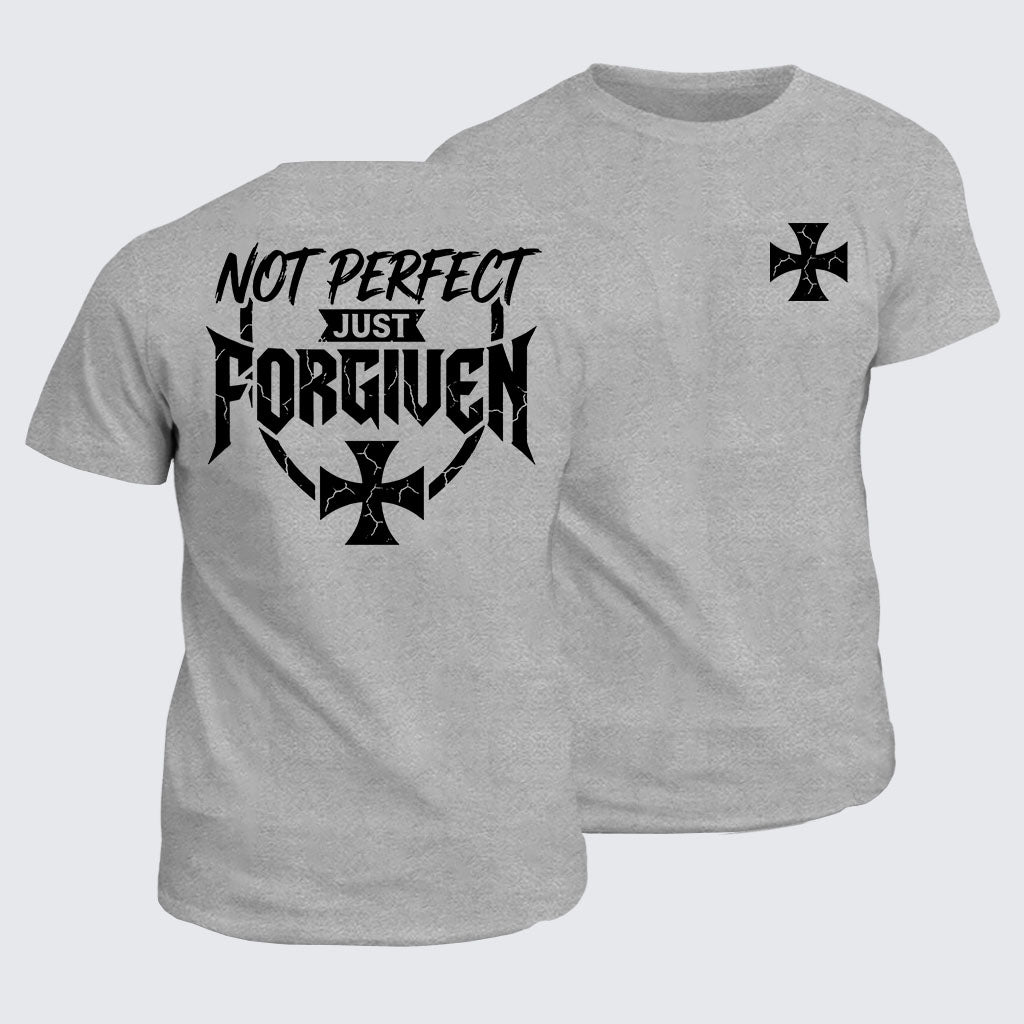Classic Cotton Tee -  Not Perfect Just Forgiven